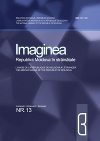 Imaginea Republicii Moldova în străinătate. Almanah