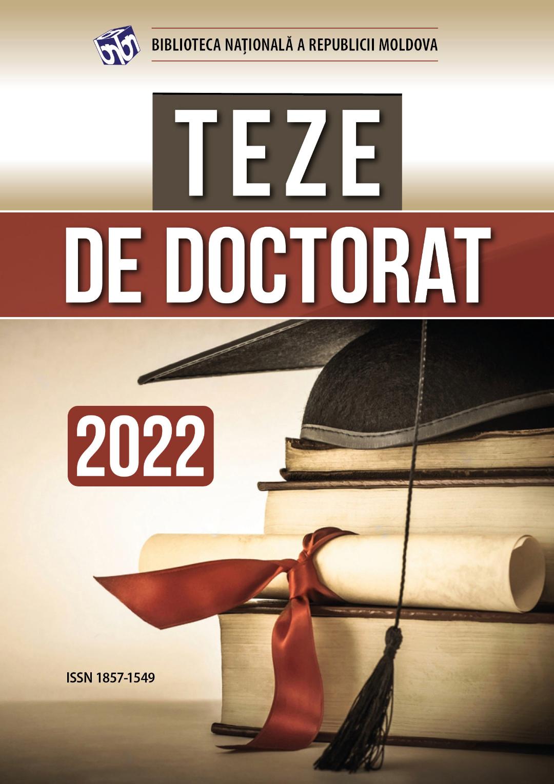 Teze de doctorat 2022