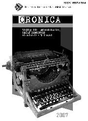 Cronica vieţii 2007