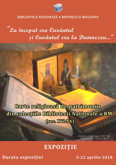 Expoziţie de carte religioasă de patrimoniu „La început era Cuvântul și Cuvântul era la Dumnezeu …”